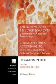 Cover von Christliche Ethik bei Schleiermacher - Christian Ethics according to Schleiermacher