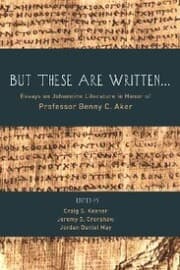 Cover von But These Are Written . . .