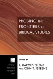 Cover von Probing the Frontiers of Biblical Studies
