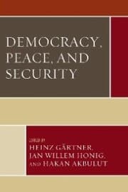 Cover von Democracy, Peace, and Security