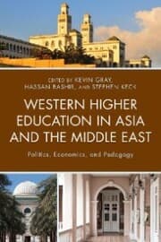 Cover von Western Higher Education in Asia and the Middle East