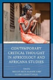 Cover von Contemporary Critical Thought in Africology and Africana Studies