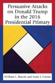 Cover von Persuasive Attacks on Donald Trump in the 2016 Presidential Primary
