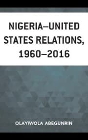 Cover von Nigeria-United States Relations, 1960-2016