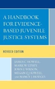 Cover von A Handbook for Evidence-Based Juvenile Justice Systems