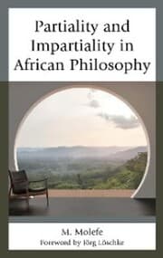 Cover von Partiality and Impartiality in African Philosophy