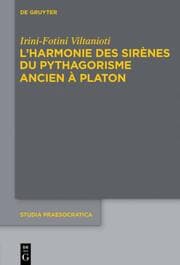 Cover von L'harmonie des Sirènes du pythagorisme ancien à Platon