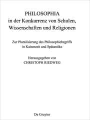 Cover von PHILOSOPHIA in der Konkurrenz von Schulen, Wissenschaften und Religionen