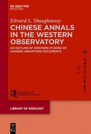 Cover von Chinese Annals in the Western Observatory