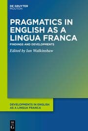 Cover von Pragmatics in English as a Lingua Franca