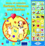 Cover von Komm, wir entdecken Farben, Formen und Zahlen - spielerisch lernen ab 3 Jahren
