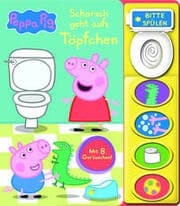 Cover von Peppa Pig - Schorsch geht aufs Töpfchen - Mein Klo-Soundbuch - Pappbilderbuch mit Klospülung und 8 Geräuschen - Peppa Wutz