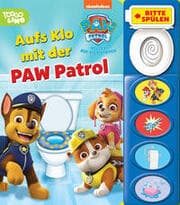 Cover von PAW Patrol - Aufs Klo mit der PAW Patrol - Mein Klo-Soundbuch - Pappbilderbuch mit Klospülung und 8 Geräuschen