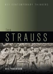 Cover von Leo Strauss