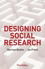Cover von Designing Social Research