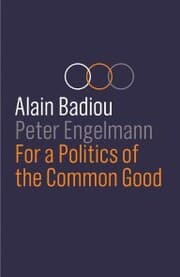 Cover von For a Politics of the Common Good