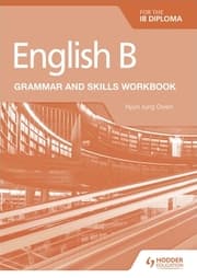 Cover von English B for the IB Diploma Grammar and Skills Workbook