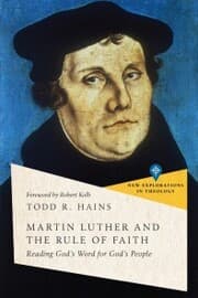 Cover von Martin Luther and the Rule of Faith