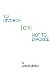 Cover von To Divorce or Not to Divorce
