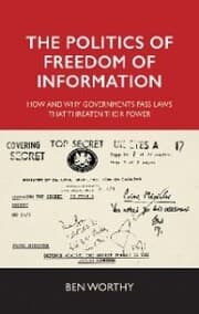 Cover von The politics of freedom of information