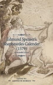 Cover von Edmund Spenser's <i>Shepheardes Calender</i> (1579)