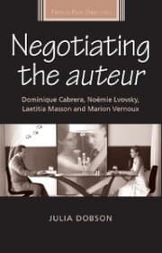 Cover von Negotiating the auteur
