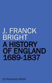 Cover von A History of England 1689-1837
