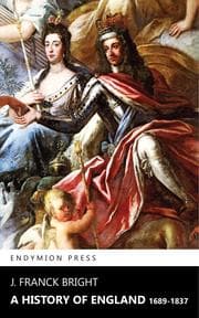 Cover von A History of England 1689-1837