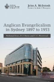 Cover von Anglican Evangelicalism in Sydney 1897 to 1953