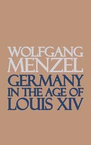 Cover von Germany in the Age of Louis the Fourteenth
