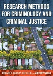 Cover von Research Methods for Criminology and Criminal Justice