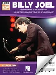 Cover von Billy Joel - Super Easy Songbook