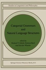 Cover von Categorial Grammars and Natural Language Structures