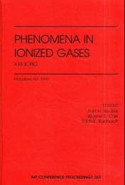 Cover von International Conference on Phenomena in Ionized Gases