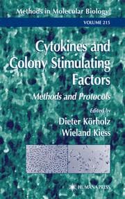 Cover von Cytokines and Colony Stimulating Factors