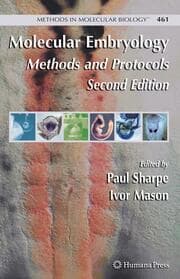 Cover von Molecular Embryology