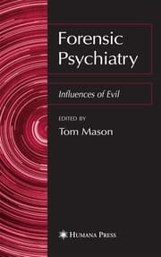 Cover von Forensic Psychiatry