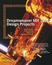 Cover von Macromedia Dreamweaver MX 2004 Design Projects