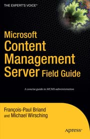 Cover von Microsoft Content Management Server Field Guide