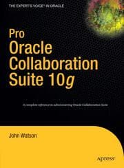 Cover von Pro Oracle Collaboration Suite 10g