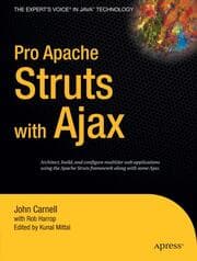 Cover von Pro Apache Struts with Ajax