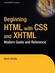 Cover von Beginning HTML with CSS and XHTML