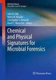 Cover von Chemical and Physical Signatures for Microbial Forensics