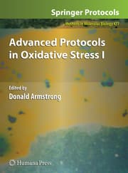 Cover von Advanced Protocols for Oxidative Stress