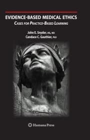 Cover von Evidence-Based Medical Ethics: