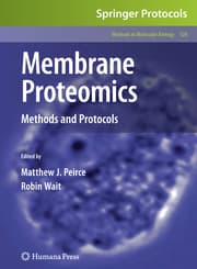 Cover von Membrane Proteomics
