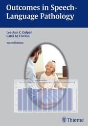 Cover von Outcomes in Speech-Language Pathology