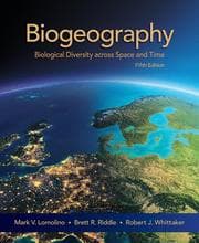 Cover von Biogeography