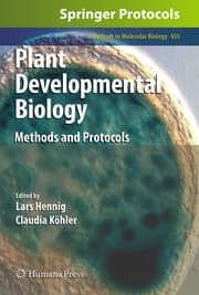 Cover von Plant Developmental Biology