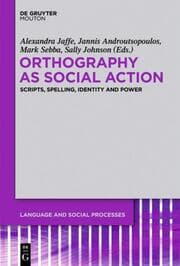 Cover von Orthography as Social Action